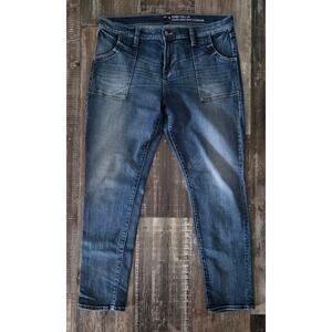 Gap Skinny Roll Up Blue Jeans Women's Size 16